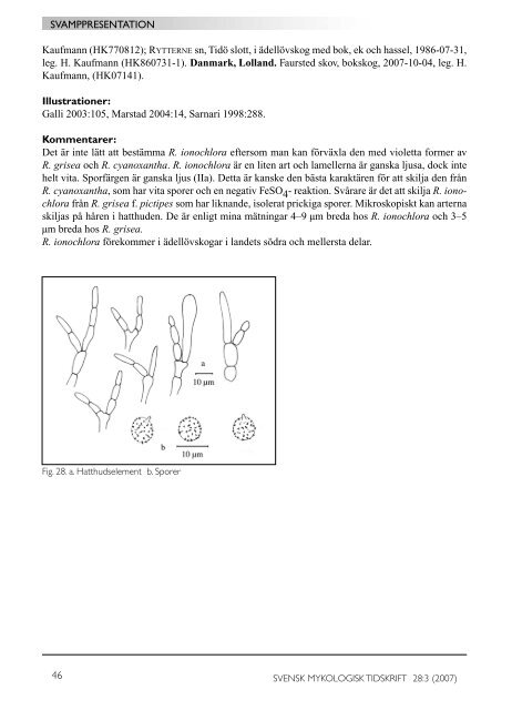 SMT 3-2007 - Sveriges Mykologiska Förening