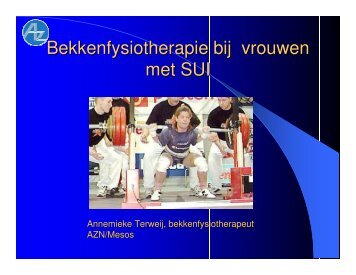bekken-fysiotherapie vrouwen