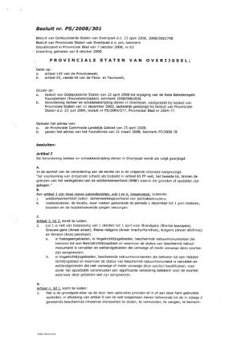 verordening (pdf) - Provincie Overijssel