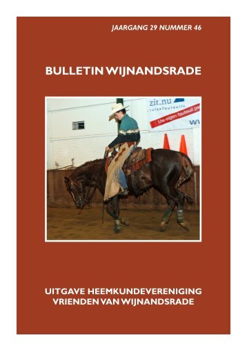 BULLETIN WIJNANDSRADE - Vrienden van Wijnandsrade