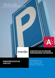 het volledige parkeerbeleidsplan raadplegen - Gemeentelijk ...