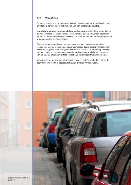 het volledige parkeerbeleidsplan raadplegen - Gemeentelijk ...