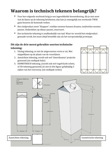 Goede Waarom is technisch tekenen belangrijk? - Gymnasium Novum FE-44