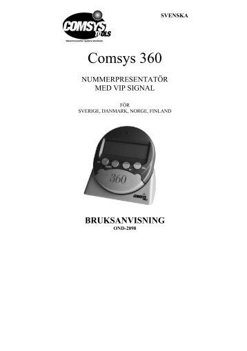 Comsys 360 - Webshop