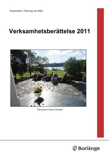 Redovisning sociala innehållet 2011.pdf - Borlänge kommun