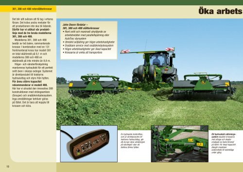 Broschyr för Slåtterkrossar - John Deere