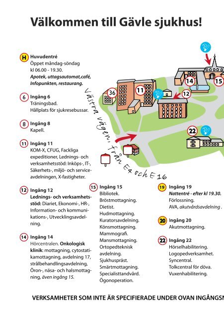 Gävle Sjukhus Karta | Karta