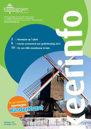 Keerinfo 2012/6(december) - Gemeente Keerbergen