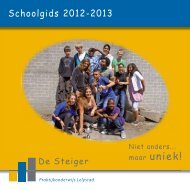 Schoolgids - De Steiger