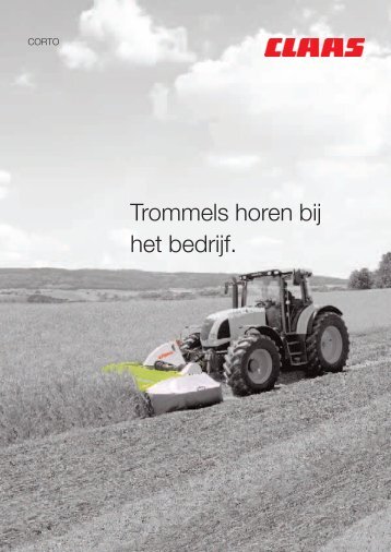 Trommels horen bij het bedrijf.