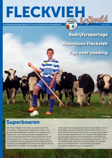 Nieuwsbrief maart 2012 - Fleckvieh