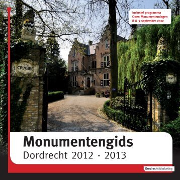 Monumentengids - VVV Zuid-Holland Zuid