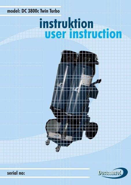 instruktion user instruction - Dustcontrol