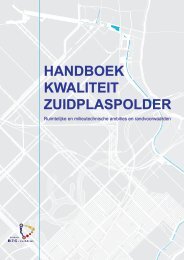 Handboek Kwaliteit Zuidplaspolder 2008