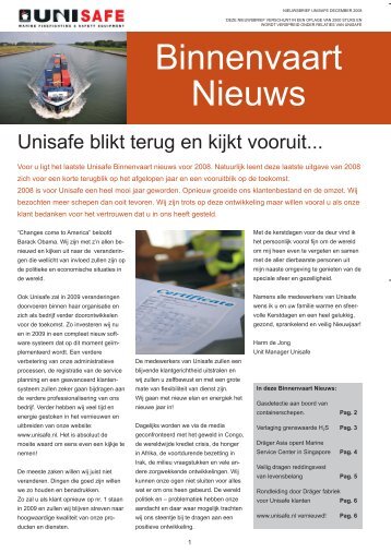 Binnenvaart Nieuws - Dräger Marine & Offshore