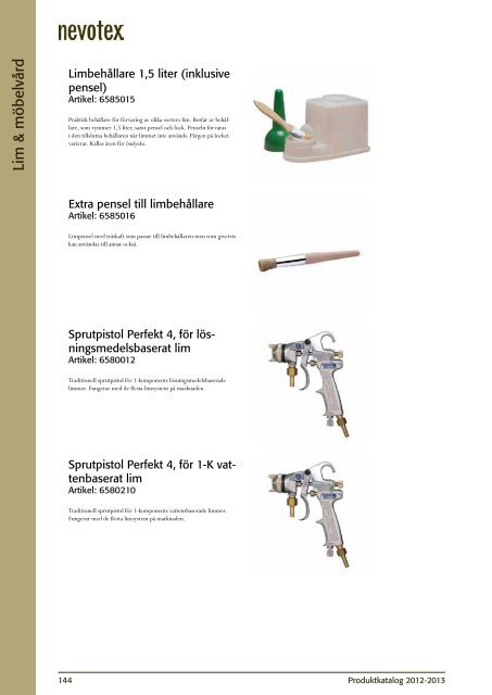 Produktkatalog 2012-2013 - Olemann