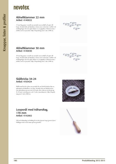 Produktkatalog 2012-2013 - Olemann