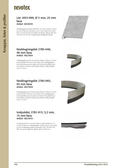 Produktkatalog 2012-2013 - Olemann