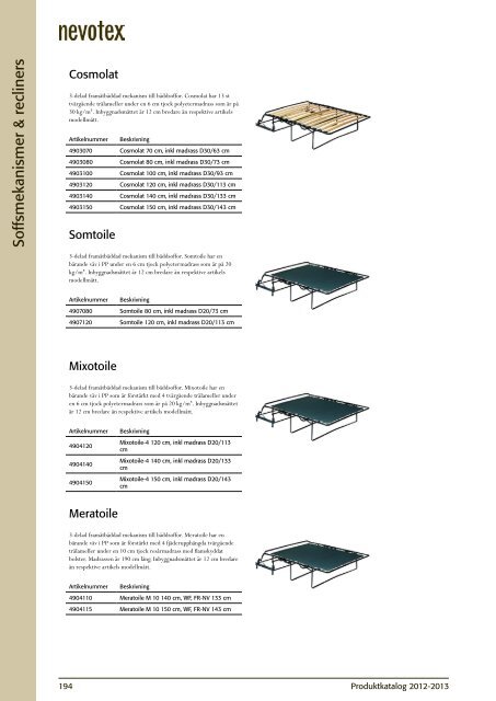 Produktkatalog 2012-2013 - Olemann