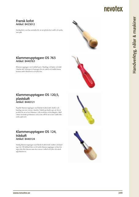 Produktkatalog 2012-2013 - Olemann