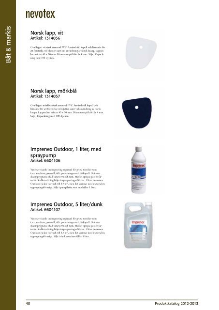 Produktkatalog 2012-2013 - Olemann