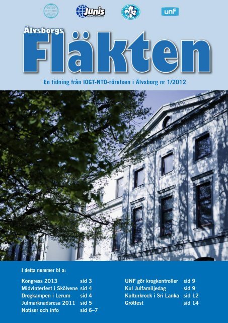Fläkten nr 1 2012 - IOGT-NTO Älvsborg