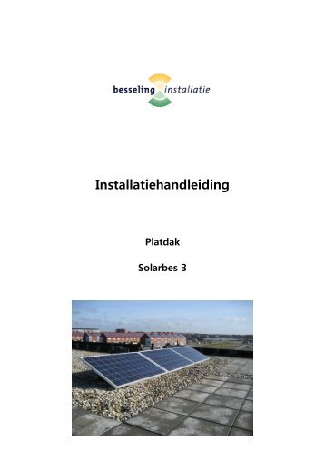 Installatiehandleiding - Besseling Installatie