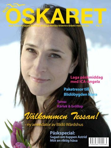 Vårnumret 2010 - Josefine Hagström - frilansjournalist
