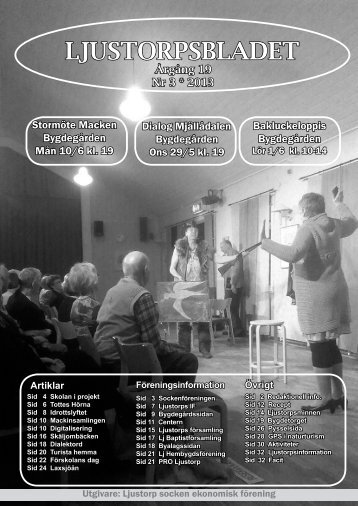 Nummer 3/2013 - Ljustorpsbladet