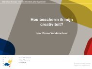 Het Benelux-Bureau voor de Intellectuele Eigendom - New Venture
