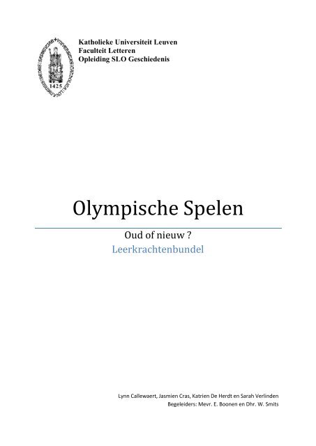 2 Leerkrachtenbundel Olympische Spelen Oud of nieuw.pdf - Vvlg