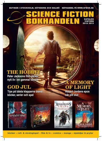 god jul a memory of light the hobbit - Science Fiction Bokhandeln