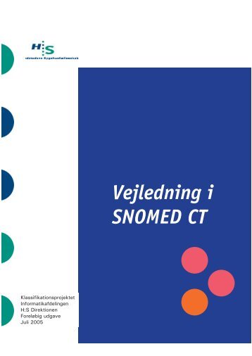Vejl., SNOMED CT.pdf - Hovedstadens Sygehusfællesskab