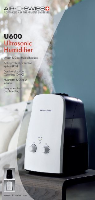 U600 Ultrasonic Humidifier