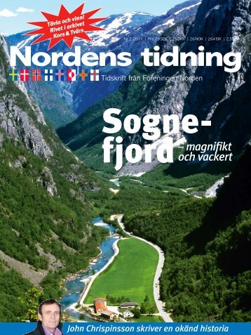 Nordens Tidning nr 2 2011 - Föreningen Norden