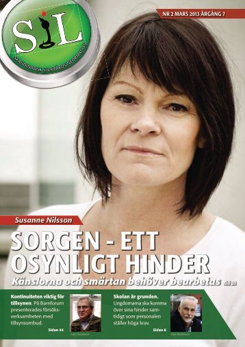 SORGEN - ETT OSYNLIGT HINDER