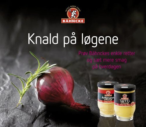 Knald på løgene - Bähncke