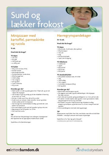 Sund og lækker frokost - En lettere barndom