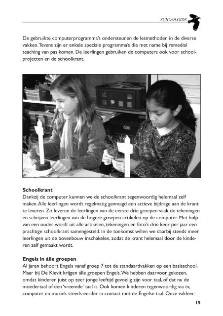 Schoolgids - OBS De Kievit