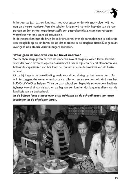 Schoolgids - OBS De Kievit