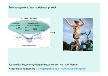 Zelfmanagement: Van model naar praktijk - Kennisnetwerk CVA NL