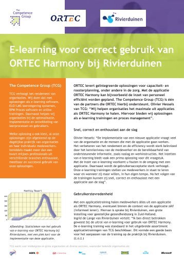 ORTEC Harmony - The Competence Group