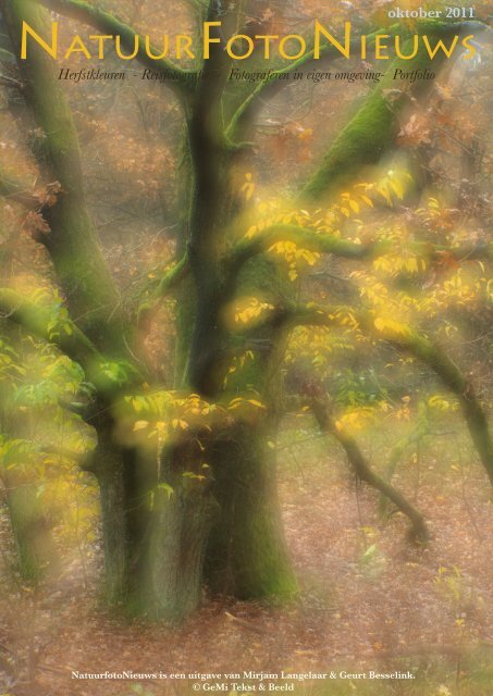 NatuurFotoNieuws - GeMi Tekst & Beeld