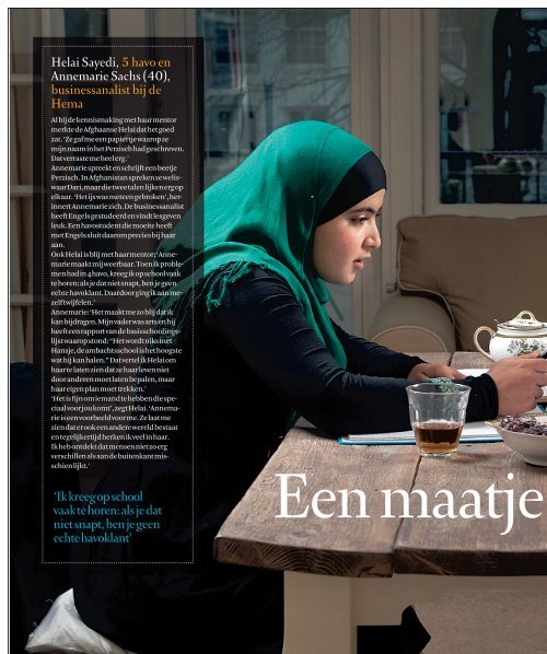 Het Financieele Dagblad Bijlage - linda huijsmans teksten