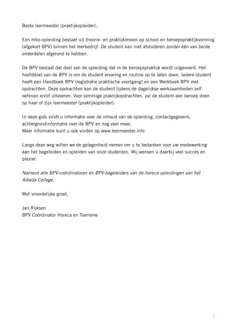 Informatie gids