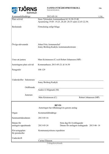 KF 0516.pdf - Tjörns kommun