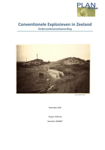 Conventionele Explosieven in Zeeland - t Zeeuws Bodemvenster ...