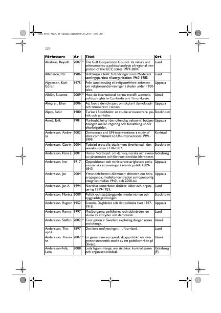 Helt nummer 2010/3 (PDF, 1866 kb) - Statsvetenskaplig tidskrift