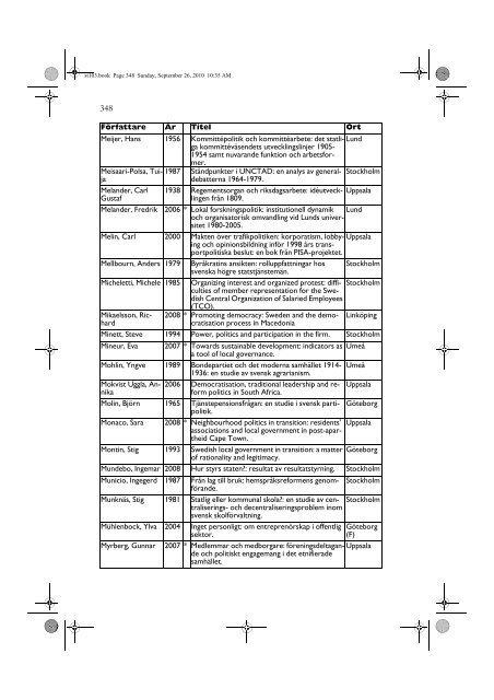 Helt nummer 2010/3 (PDF, 1866 kb) - Statsvetenskaplig tidskrift