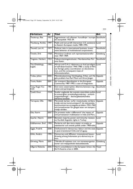 Helt nummer 2010/3 (PDF, 1866 kb) - Statsvetenskaplig tidskrift